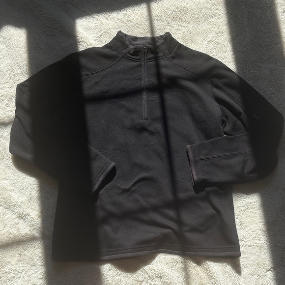 Columbia Black Fleece Pullover L | Mountain Ready | Quarter-Zip | Minor Flaw - Picture 1 of 9